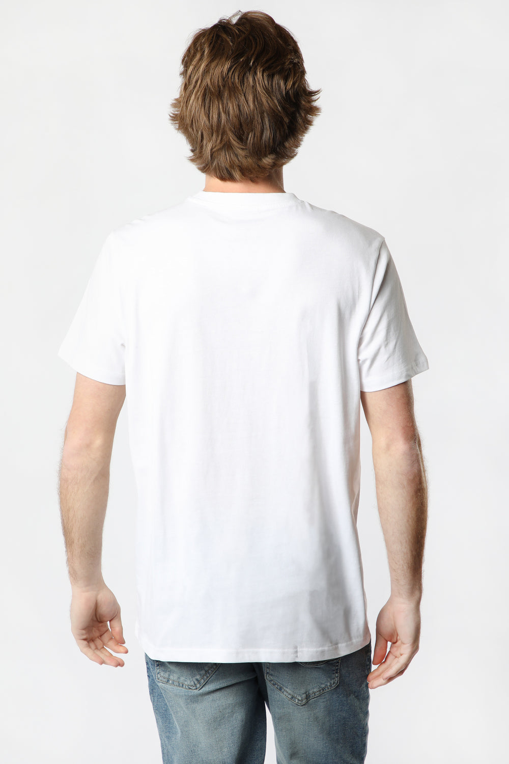 T-Shirt Avec Poche Amnesia Homme Blanc