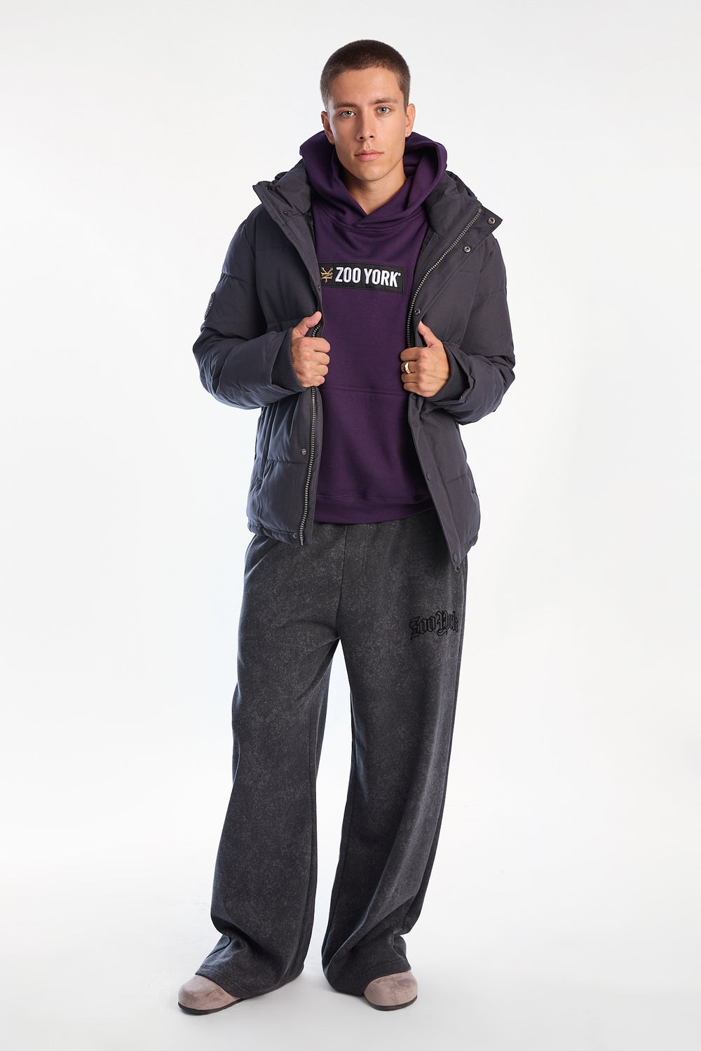 Zoo York Hooded Puffer Jacket Zoo York Hooded Puffer Jacket