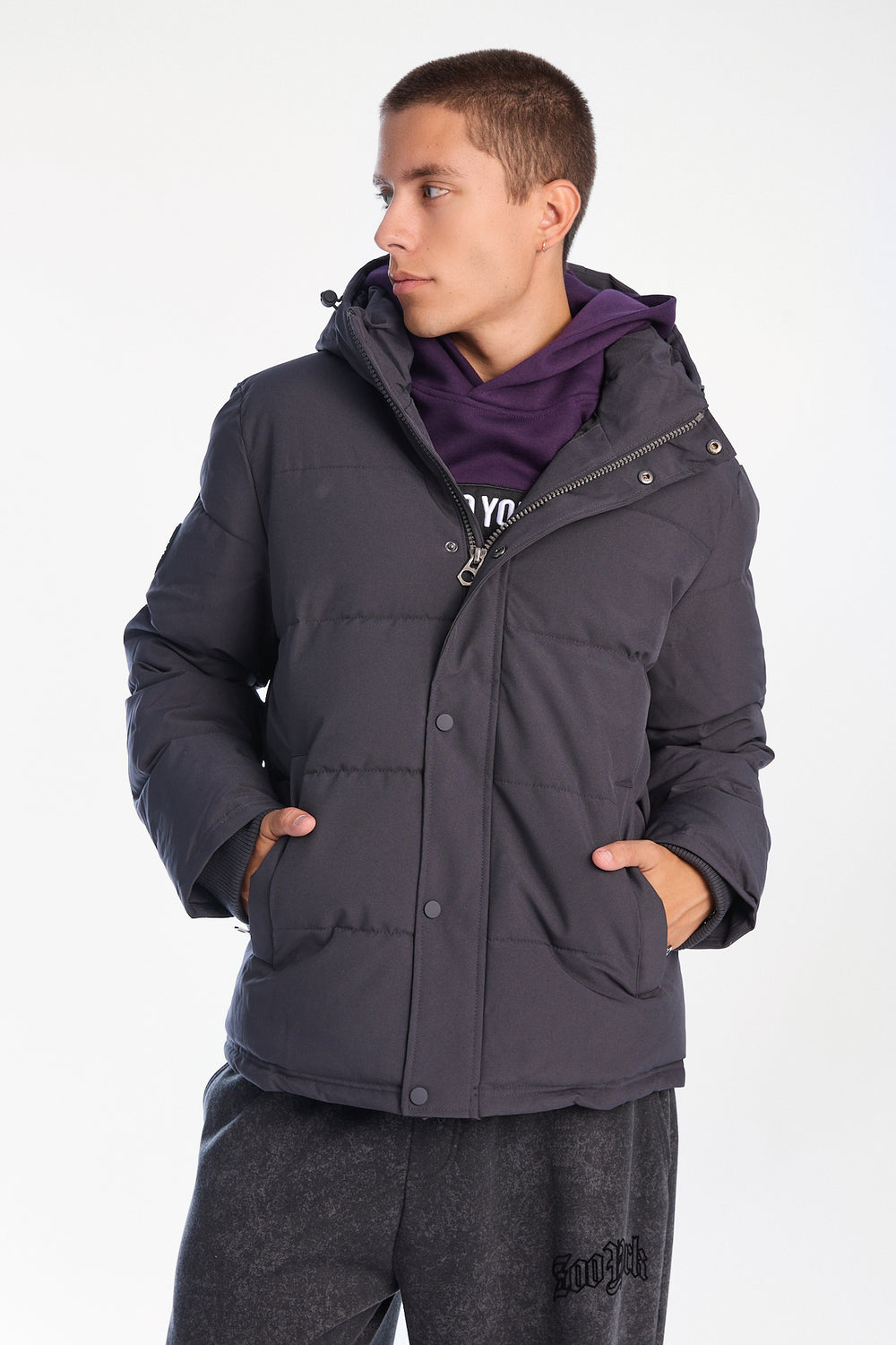 Zoo York Hooded Puffer Jacket Zoo York Hooded Puffer Jacket