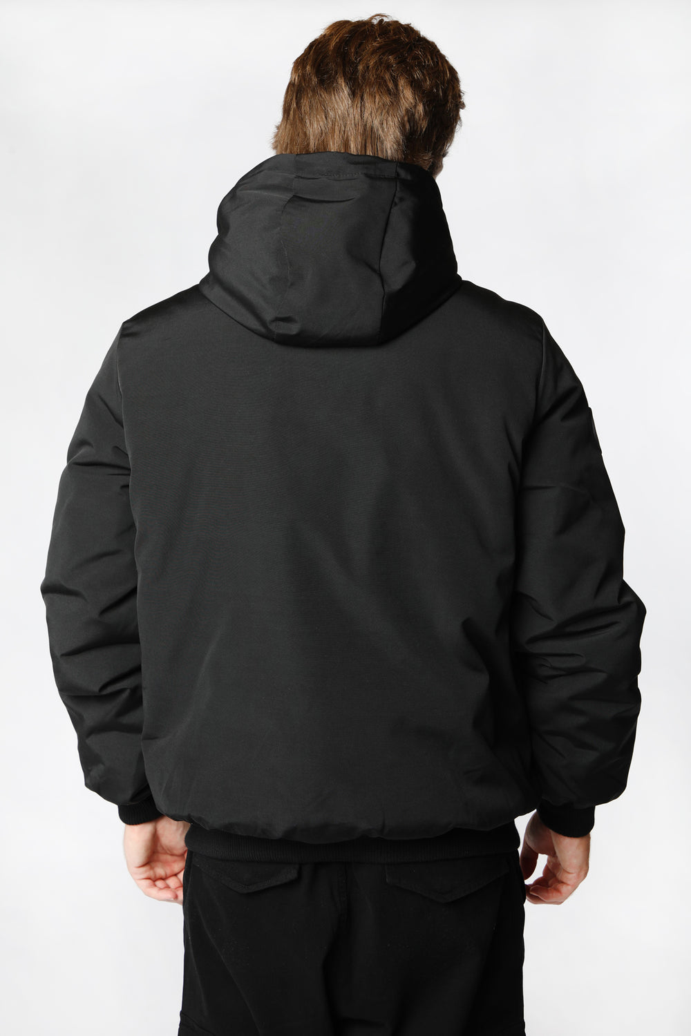 Zoo York Mens Bomber Jacket Black