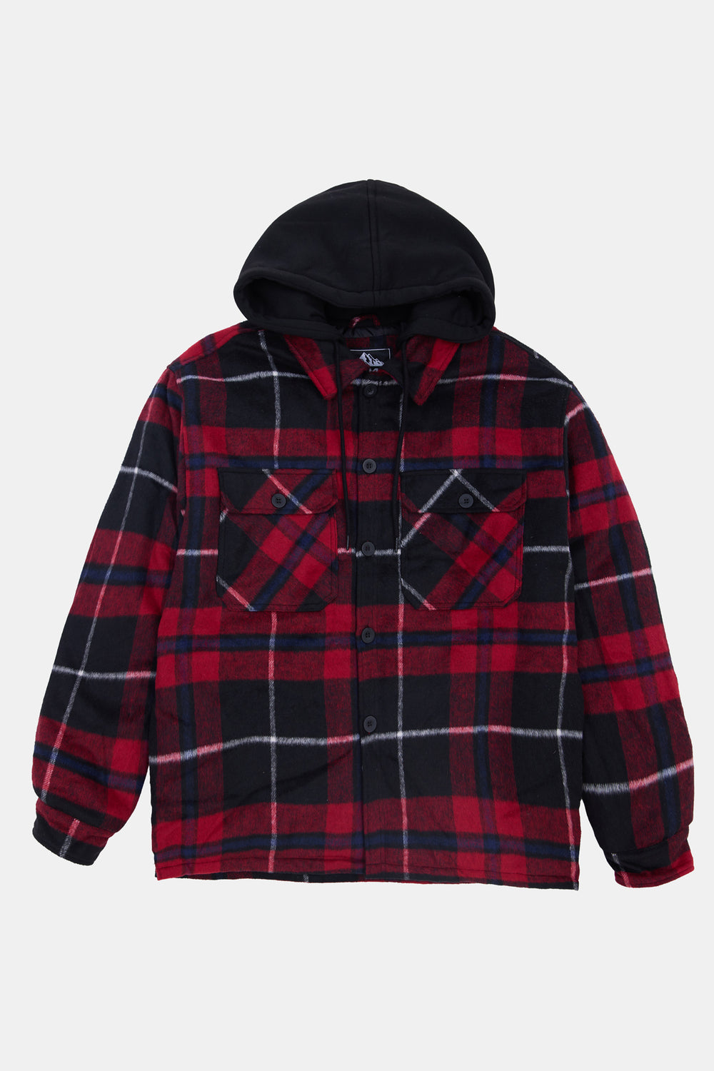 West49 Mens Lined Flannel Shacket West49 Mens Lined Flannel Shacket