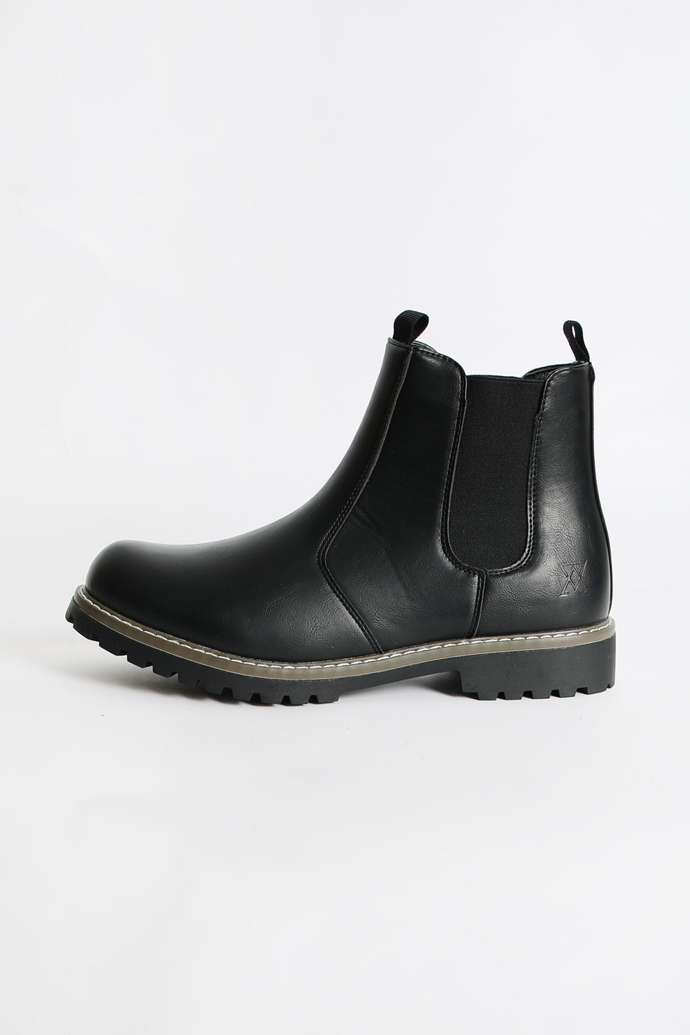 Arsenic Mens Faux Fur-Lined Chelsea Boots Arsenic Mens Faux Fur-Lined Chelsea Boots