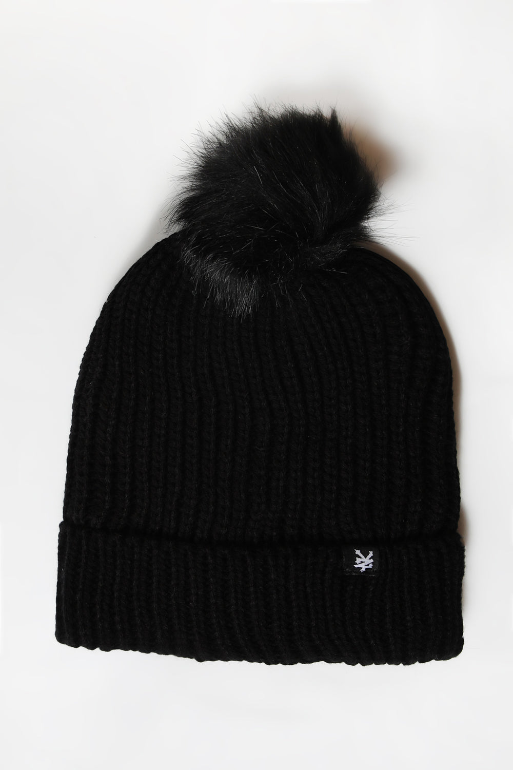 Zoo York Unisex Pompom Beanie Black
