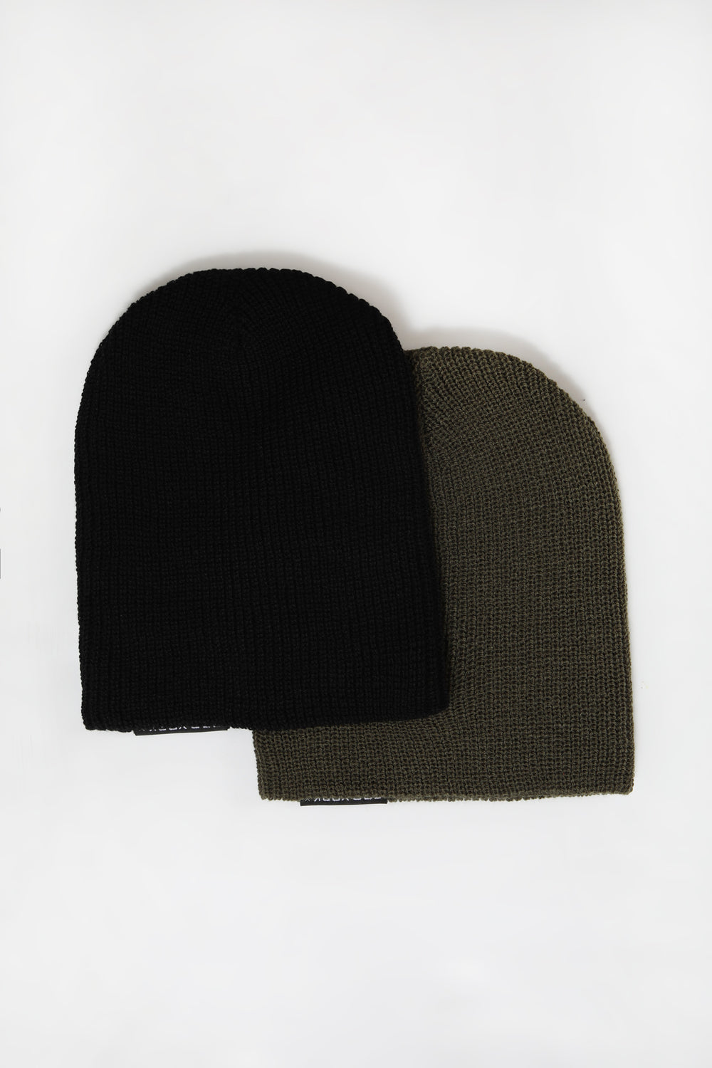 2 Tuques Style Slouchy Zoo York Homme Vert fonce