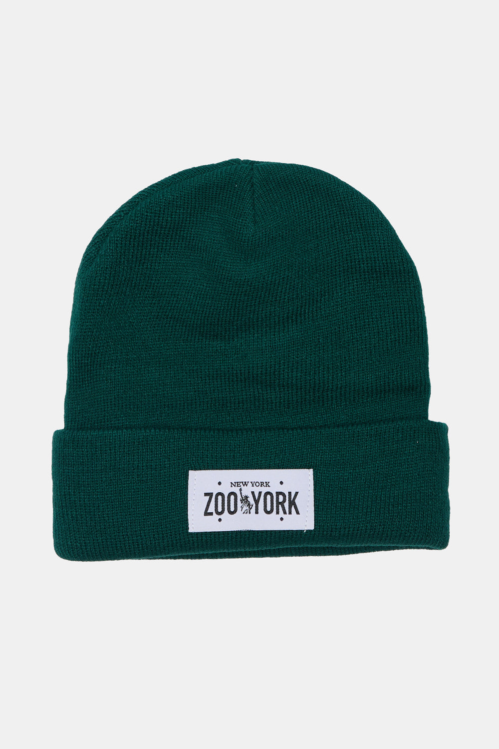 Zoo York Mens Woven Patch Foldup Beanie Zoo York Mens Woven Patch Foldup Beanie