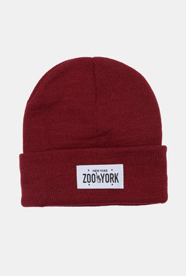 Zoo York Mens Woven Patch Foldup Beanie