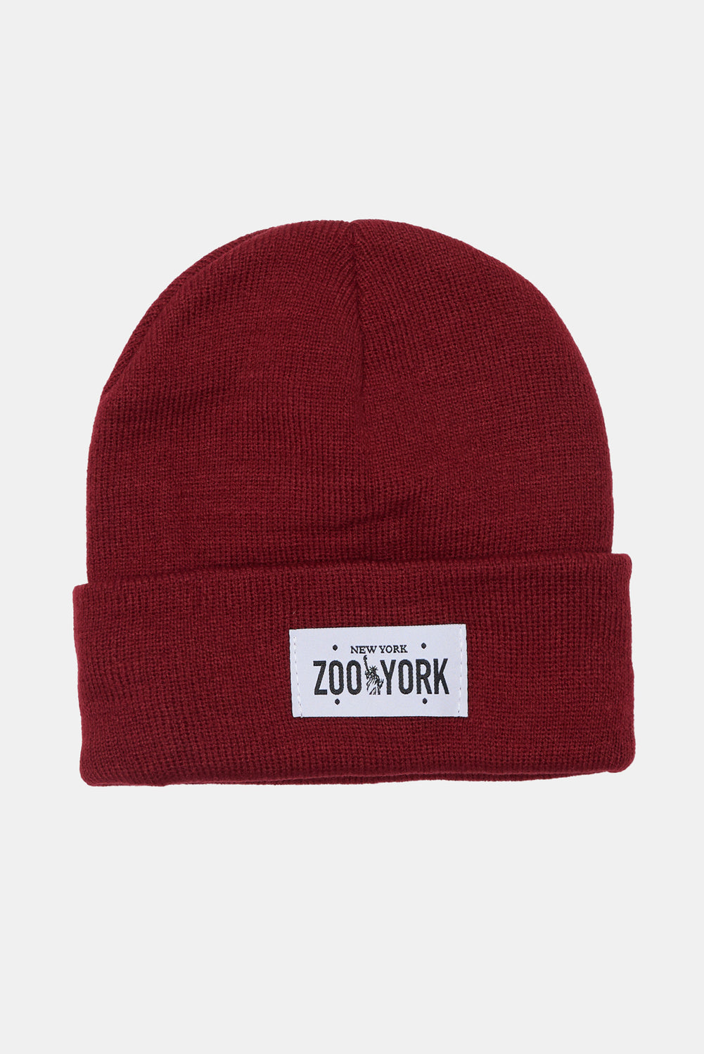 Zoo York Mens Woven Patch Foldup Beanie Zoo York Mens Woven Patch Foldup Beanie