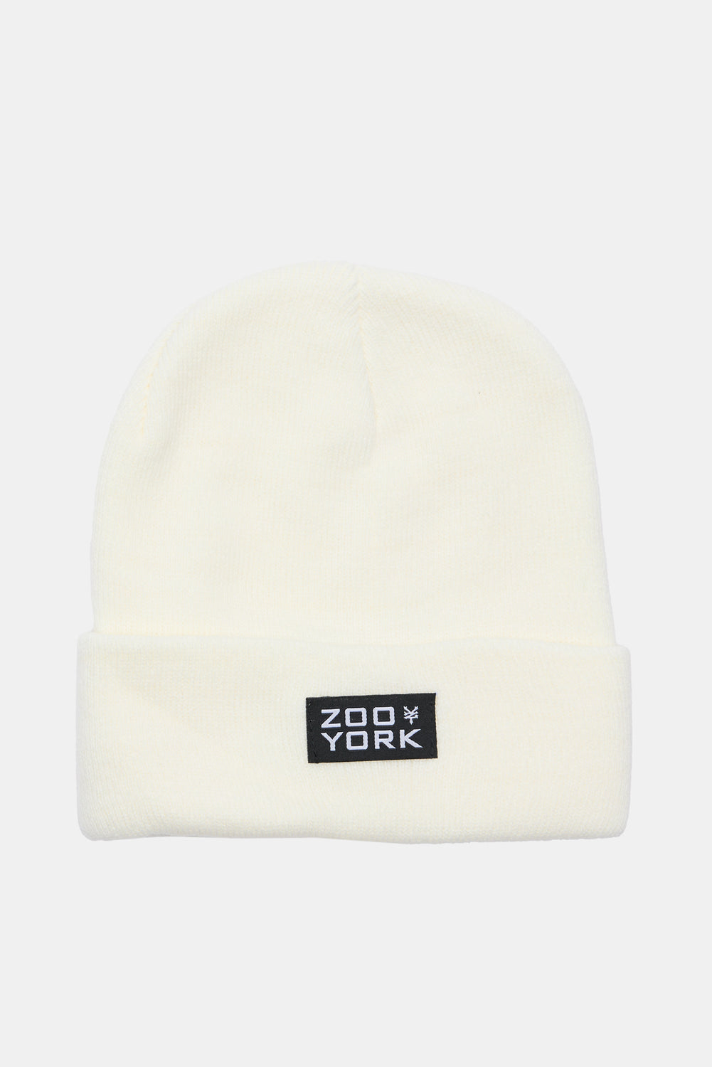 Tuque à rabat logo patch Zoo York homme Tuque à rabat logo patch Zoo York homme