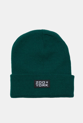 Tuque à rabat logo patch Zoo York homme