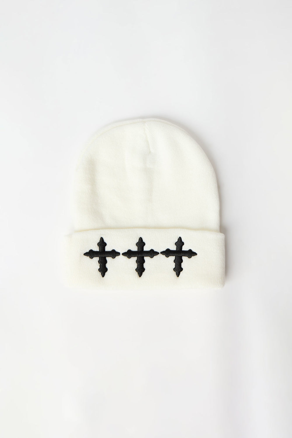 Tuque à trois croix brodées Tuque à trois croix brodées