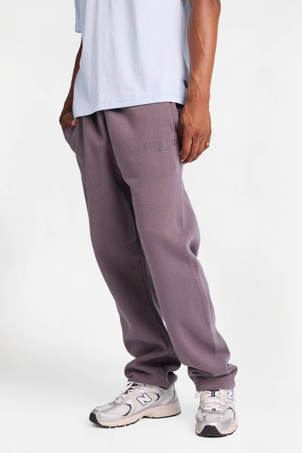 Pantalon en molleton imprimé Southpole Establish Pantalon en molleton imprimé Southpole Establish