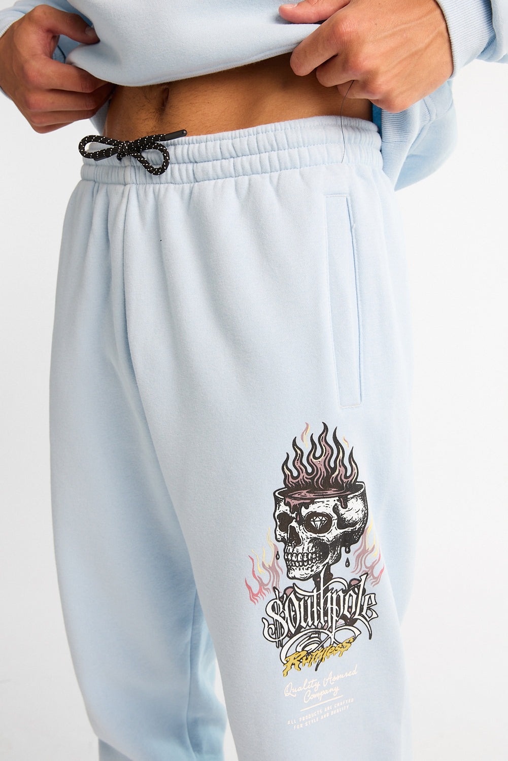 Southpole Ruthless Skull Graphic Sweatpants Southpole Ruthless Skull Graphic Sweatpants