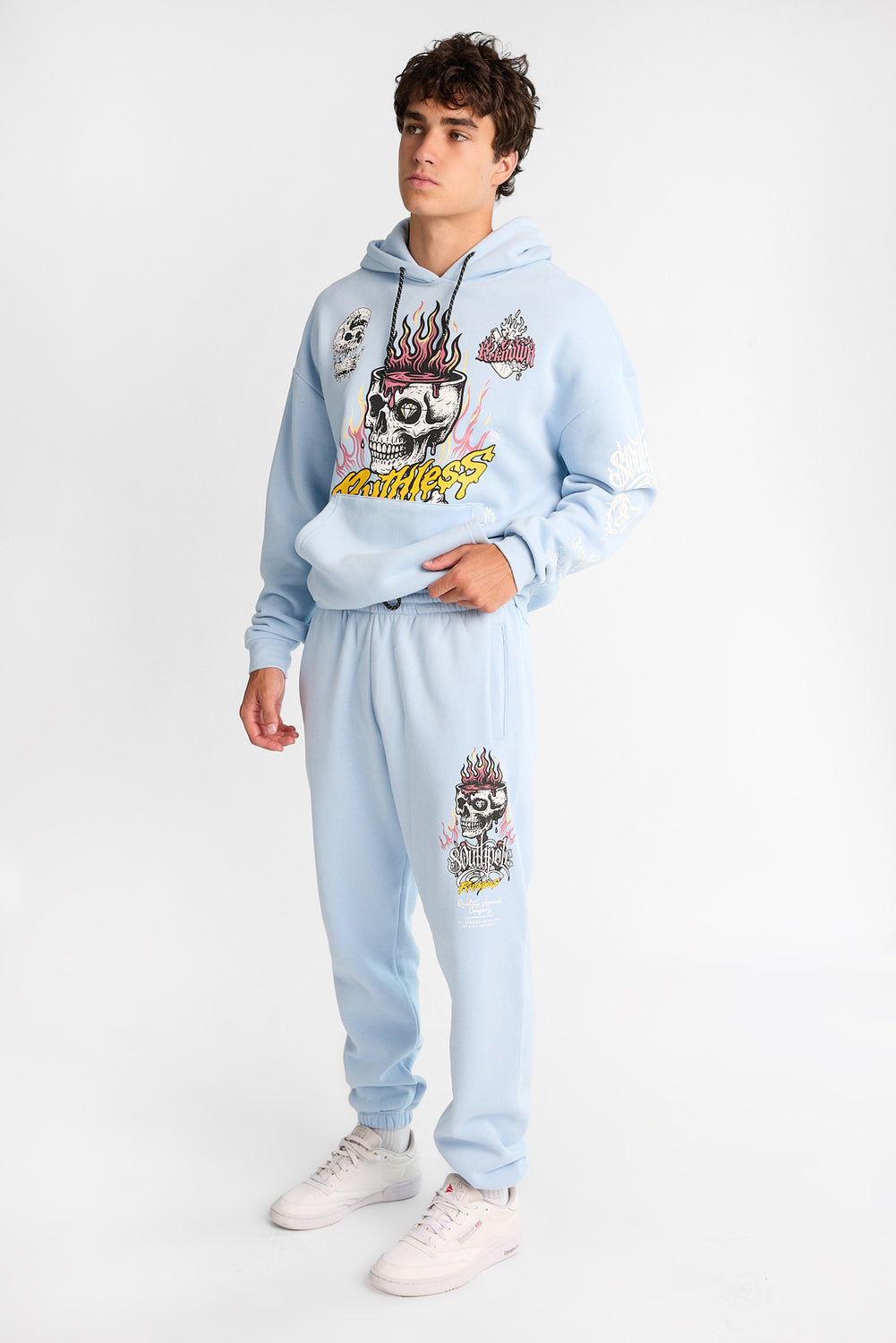 Jogger en molleton imprimé Southpole Ruthless Jogger en molleton imprimé Southpole Ruthless