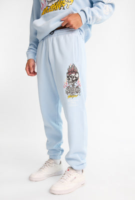 Southpole Ruthless Skull Graphic Sweatpants