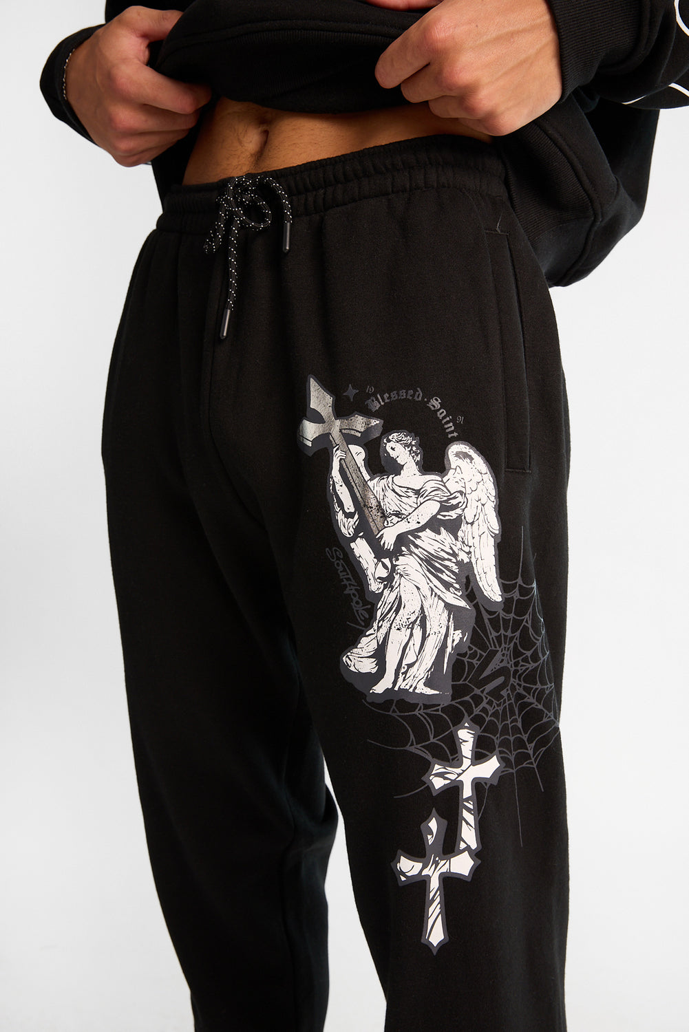 Jogger en molleton imprimé Southpole Jogger en molleton imprimé Southpole