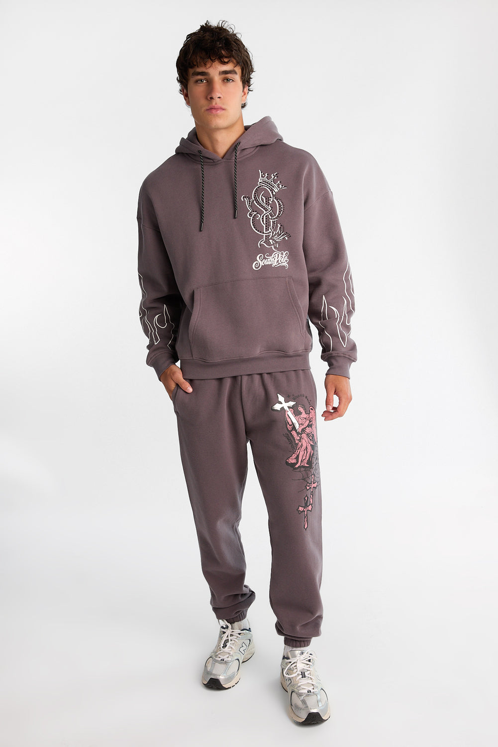Jogger en molleton imprimé Southpole Jogger en molleton imprimé Southpole