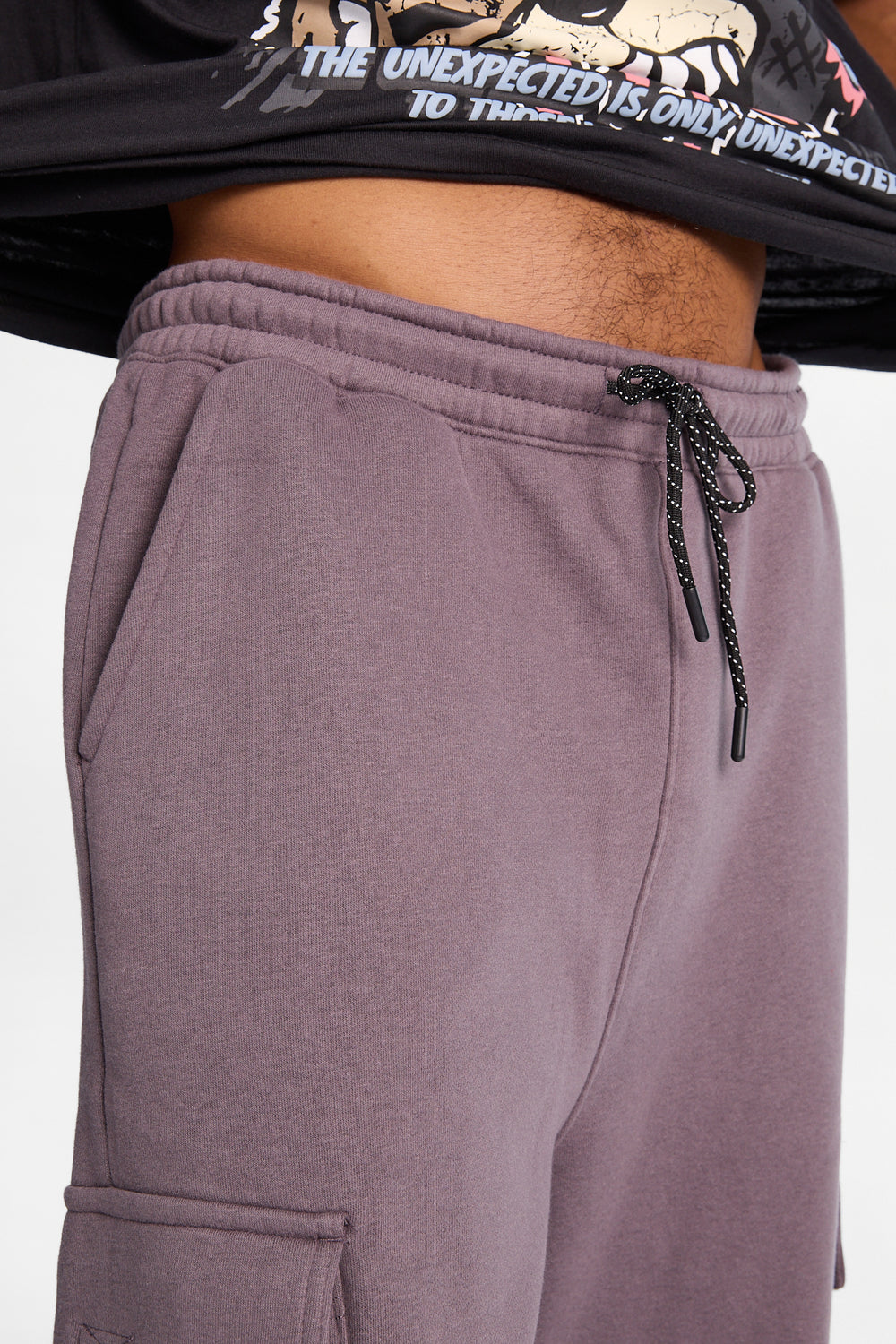Pantalon cargo en molleton Southpole Pantalon cargo en molleton Southpole