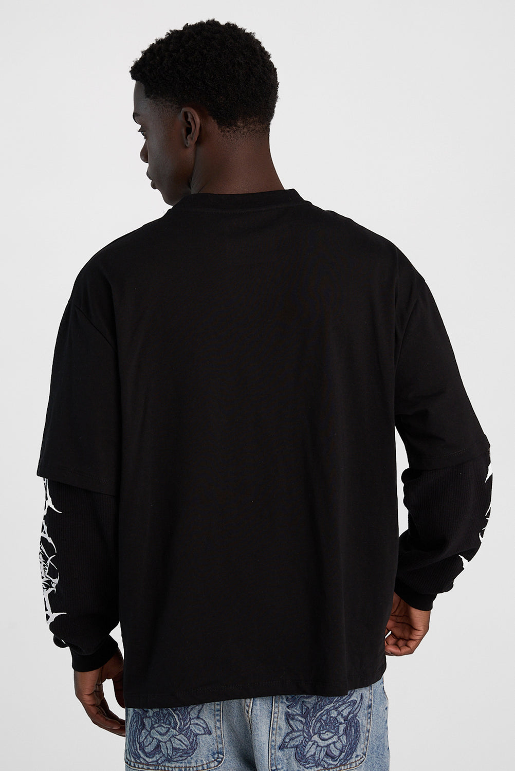 Arsenic Logo Long Sleeve 2-Fer Tee Arsenic Logo Long Sleeve 2-Fer Tee