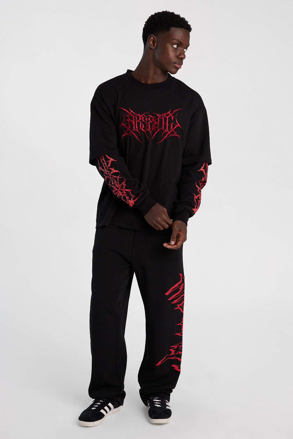 Arsenic Logo Long Sleeve 2-Fer Tee Arsenic Logo Long Sleeve 2-Fer Tee