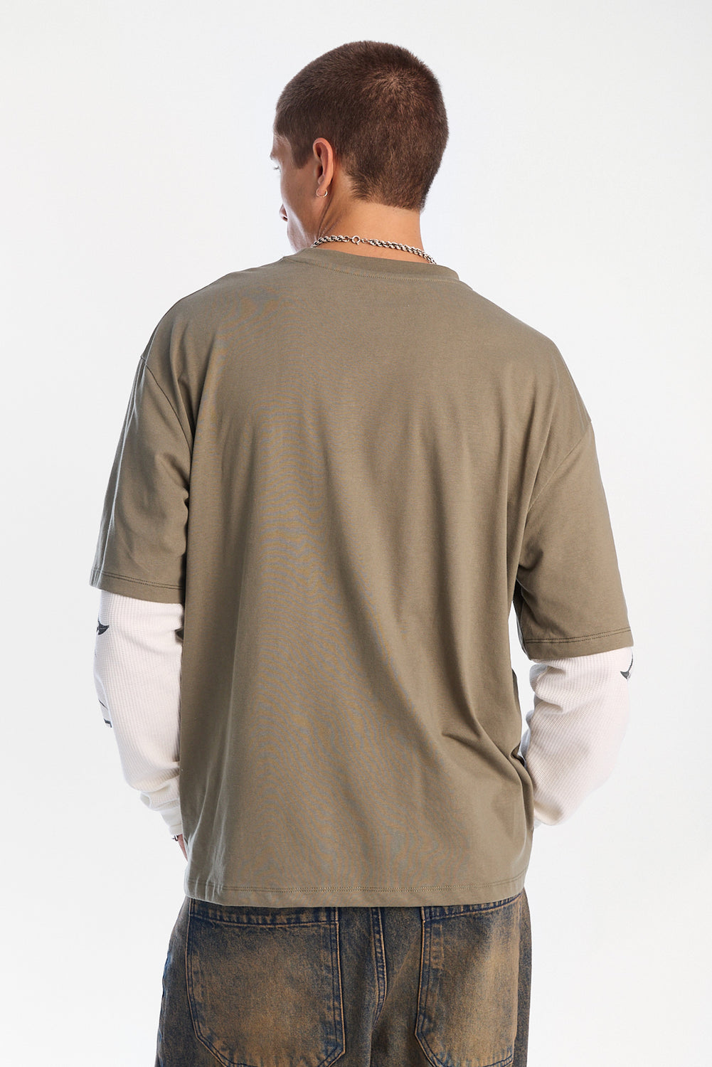 Arsenic Grim Reaper Long Sleeve 2-Fer Tee Arsenic Grim Reaper Long Sleeve 2-Fer Tee