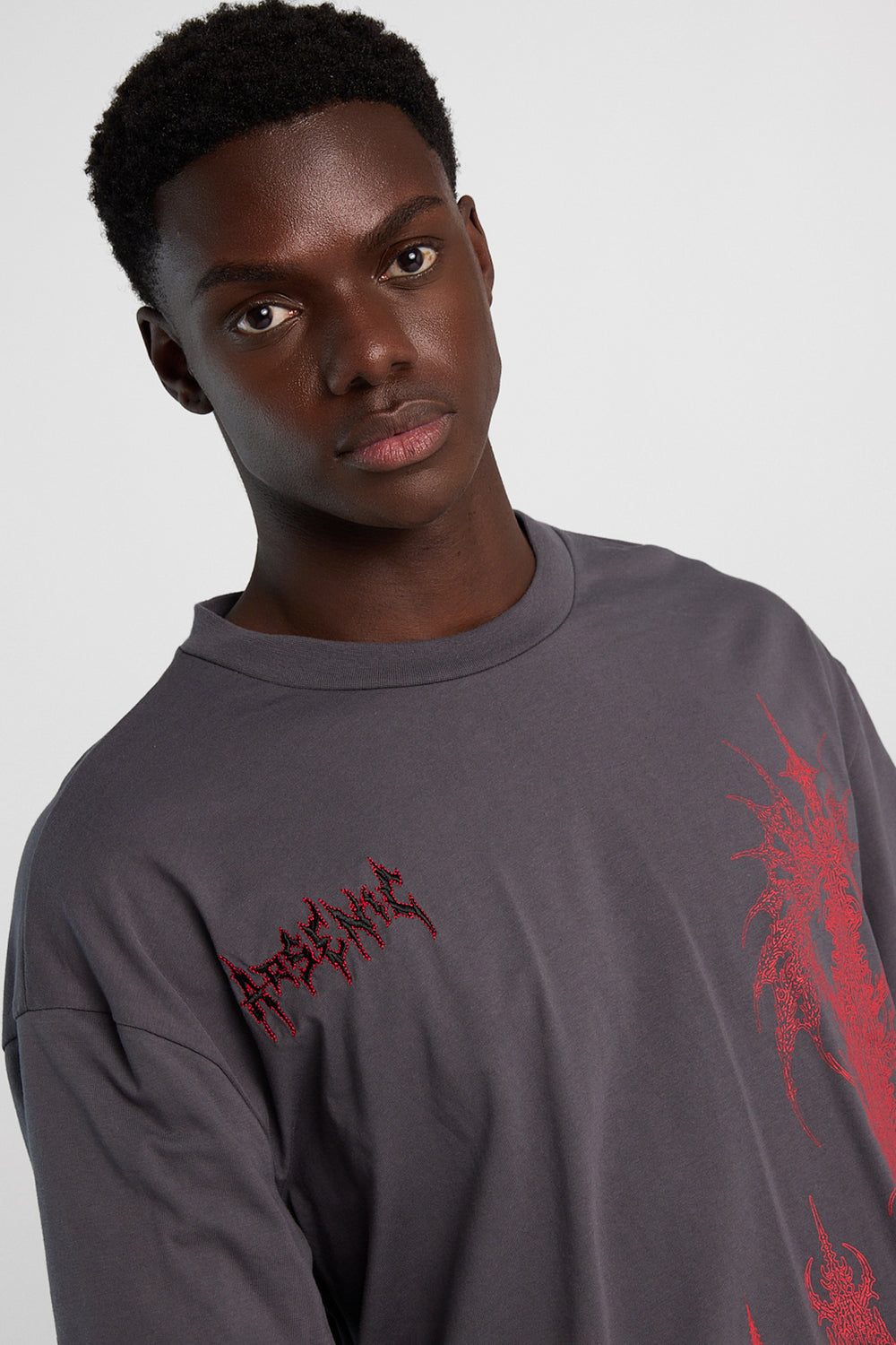 T-shirt superposé à manches longues imprimé Arsenic T-shirt superposé à manches longues imprimé Arsenic