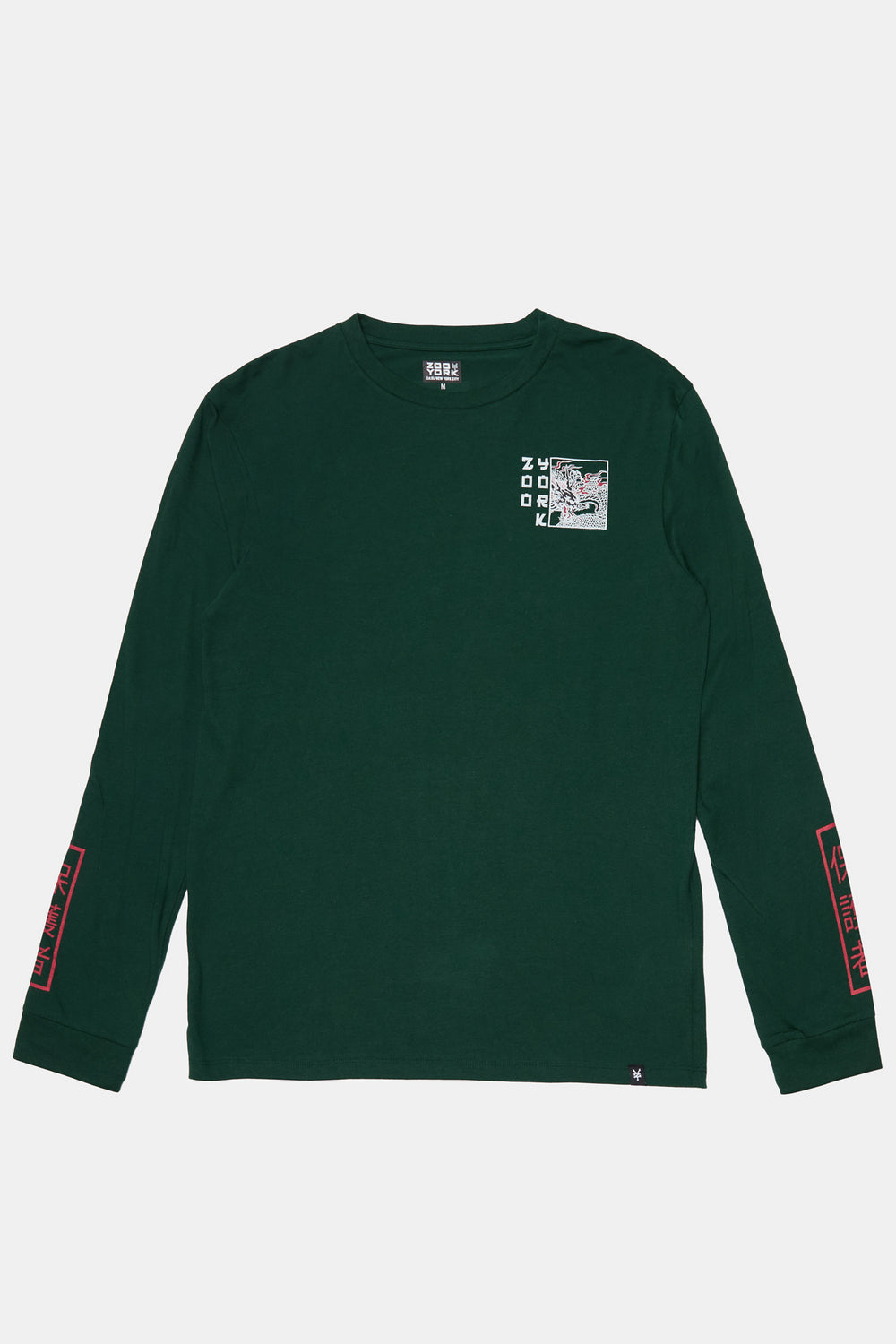 Zoo York Mens Dragon Graphic Long Sleeve Zoo York Mens Dragon Graphic Long Sleeve