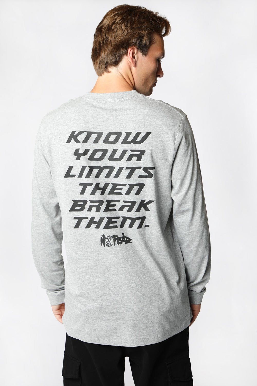 No Fear Mens Graphic Long Sleeve Top No Fear Mens Graphic Long Sleeve Top