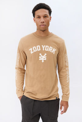 Zoo York Mens Puff Logo Long Sleeve