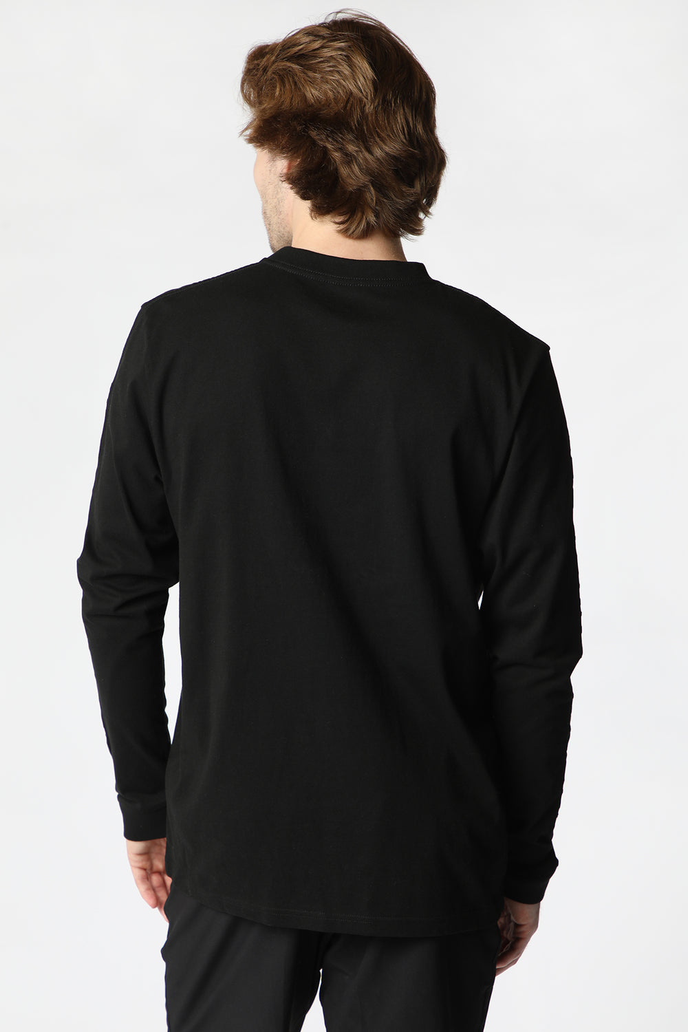 Zoo York Mens Box Logo Long Sleeve Top Zoo York Mens Box Logo Long Sleeve Top