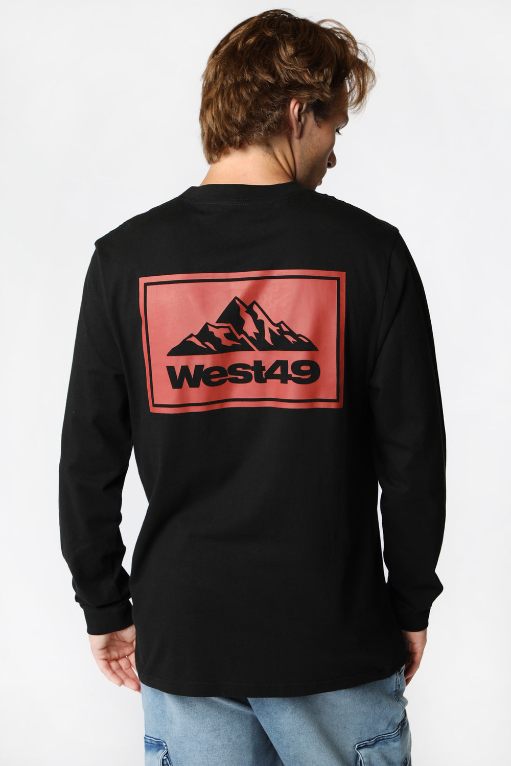 West49 Mens Mountain Long Sleeve Top West49 Mens Mountain Long Sleeve Top