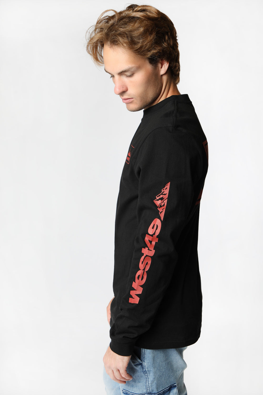West49 Mens Mountain Long Sleeve Top West49 Mens Mountain Long Sleeve Top
