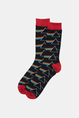 Mens Pink Floyd Crew Socks