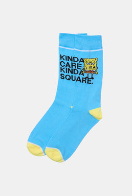 Chaussettes imprimées SpongeBob SquarePants homme