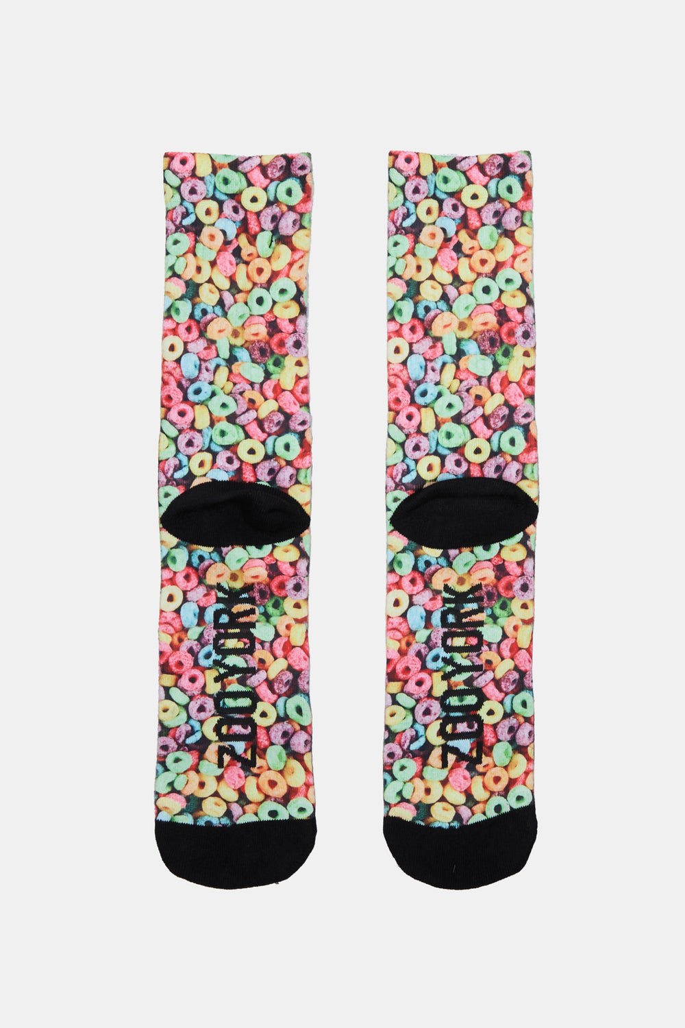 Zoo York Mens Printed Crew Socks Zoo York Mens Printed Crew Socks