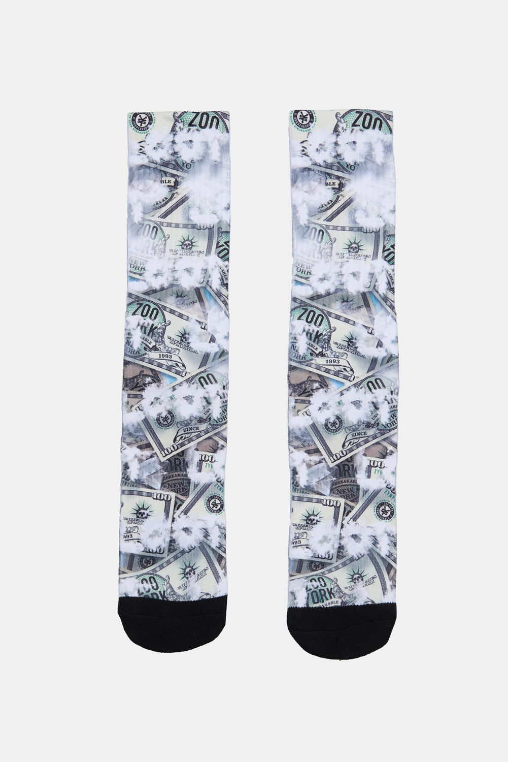 Zoo York Mens Printed Crew Socks Zoo York Mens Printed Crew Socks