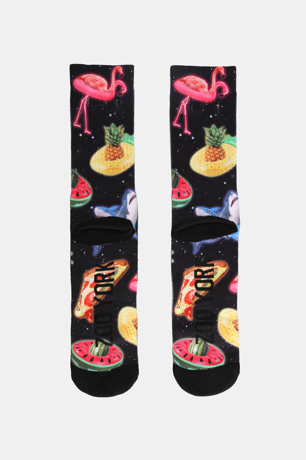 Zoo York Mens Printed Crew Socks Zoo York Mens Printed Crew Socks