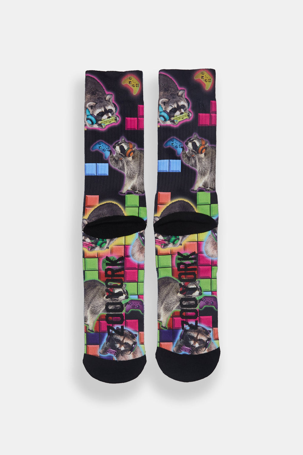 Zoo York Mens Printed Crew Socks Zoo York Mens Printed Crew Socks