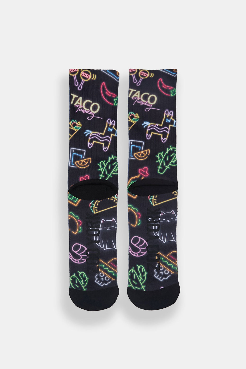 Zoo York Mens Printed Crew Socks Zoo York Mens Printed Crew Socks