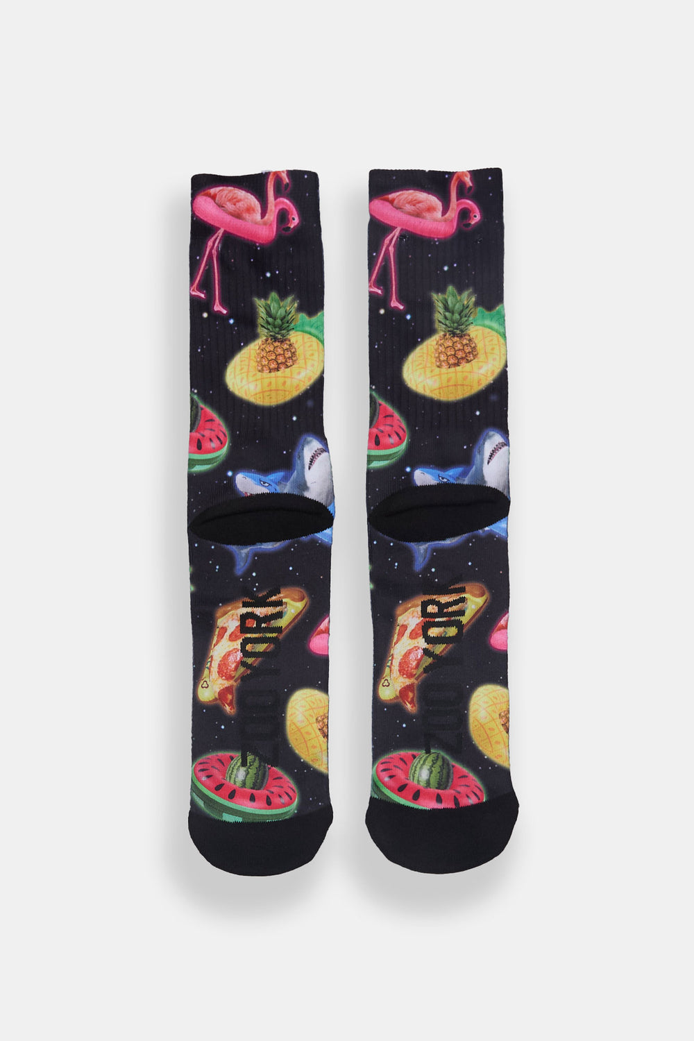 Zoo York Mens Printed Crew Socks Zoo York Mens Printed Crew Socks