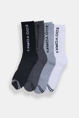 4 paires de chaussettes athlétiques Zoo York homme
