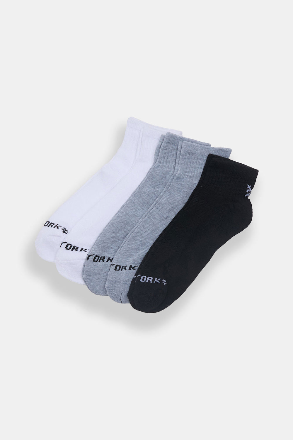 Zoo York Mens 5-Pack Athletic Ankle Socks Zoo York Mens 5-Pack Athletic Ankle Socks