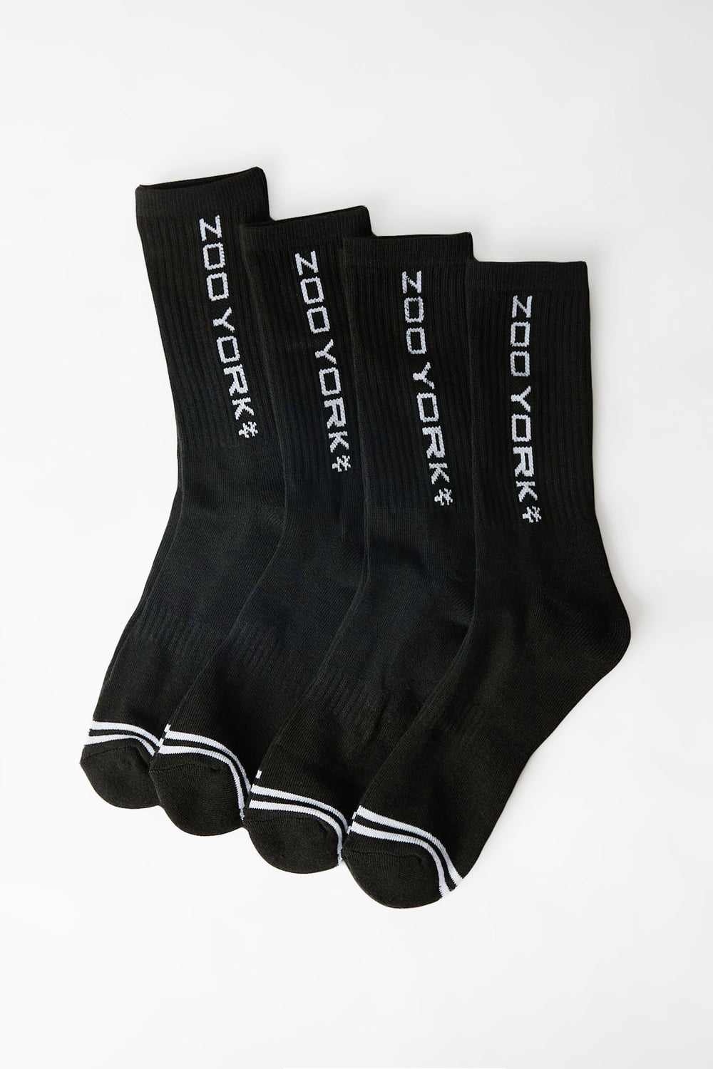 Zoo York 4-Pack Athletic Crew Socks Zoo York 4-Pack Athletic Crew Socks