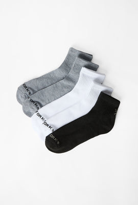 5 paires de chaussettes athlétiques basses Zoo York