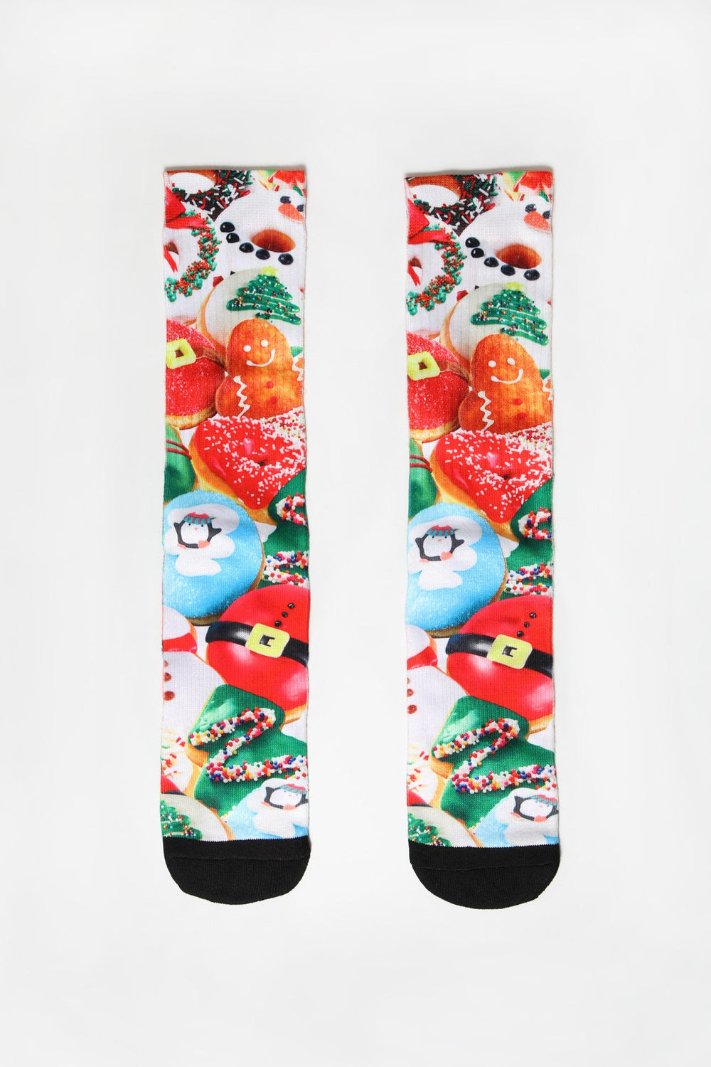 Chaussettes Biscuits de Noël Zoo York Homme Rouge
