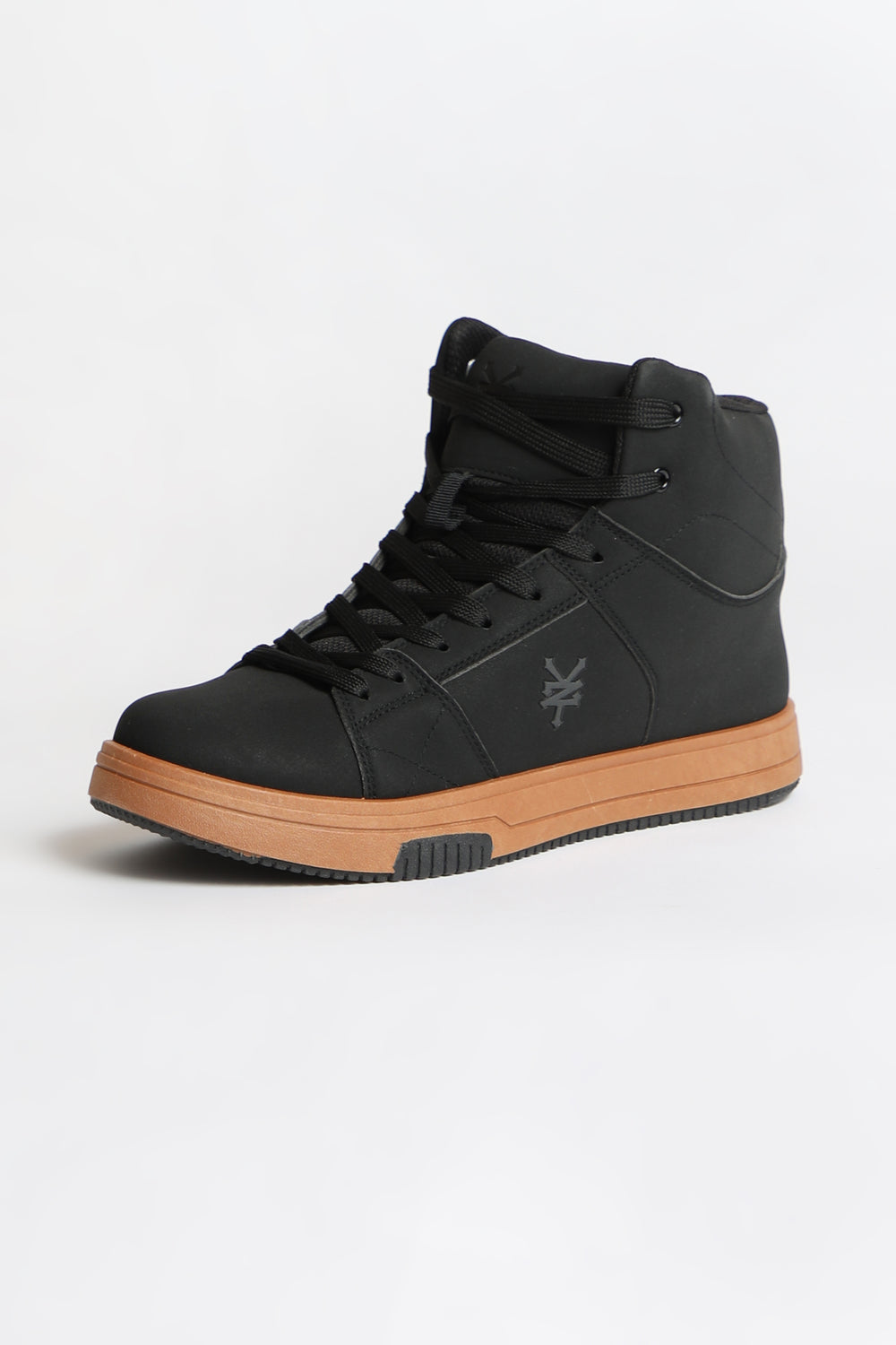 Zoo York Mens Plush High Tops Pure Black