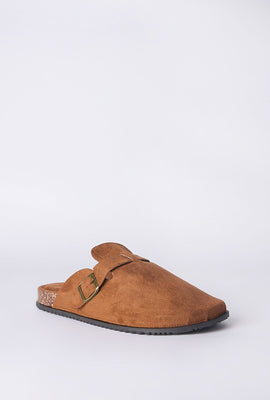 Chaussures à boucle en liège homme