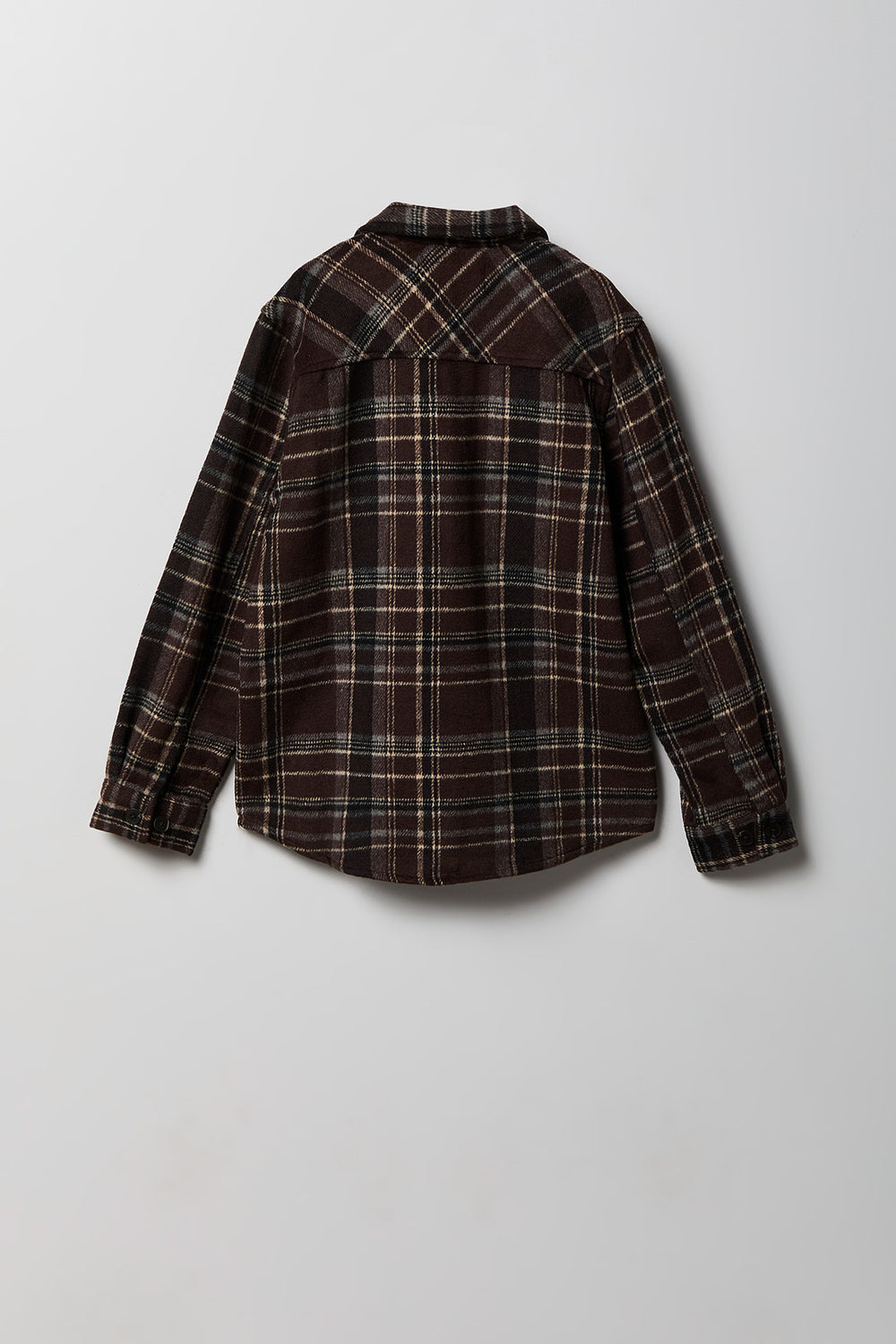 Youth Plaid Button-Up Shacket Youth Plaid Button-Up Shacket