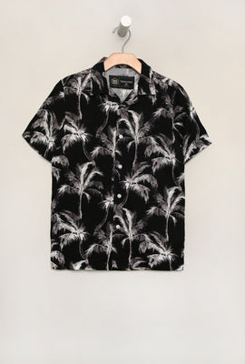 West49 Youth Printed Rayon Button-Up
