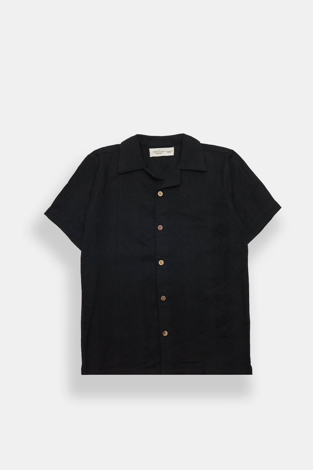 Chemise boutonnée texturée à rayures junior Chemise boutonnée texturée à rayures junior