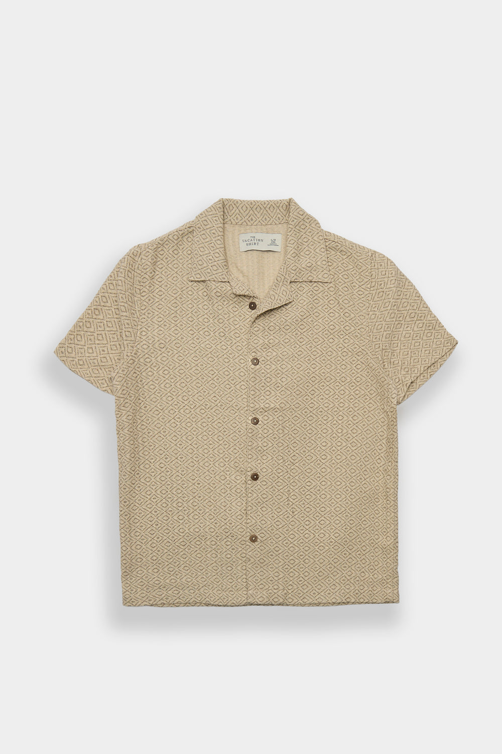 Chemise boutonnée texturée à motif géométrique junior Chemise boutonnée texturée à motif géométrique junior